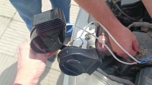 Сигнал автомобильный клаксон Супер громкий