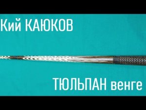 Кий КАЮКОВ Тюльпан из венге