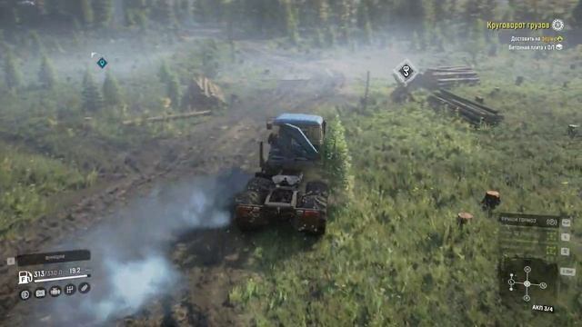 SnowRunner - ТАЙМЫР - КОНТРАКТ - КРУГОВОРОТ ГРУЗОВ #snowrunner смотреть онлайн