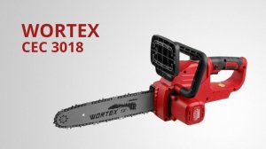 WORTEX CEC 3018 Аккумуляторная пила цепная