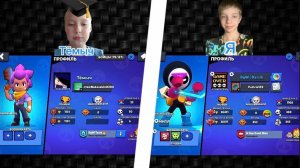 УЧУ МОЕГО ДРУГА ТЁМЫЧА ИГРАТЬ В БРАВЛ СТАРС🎓