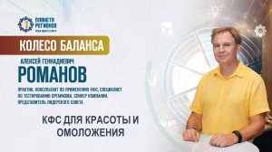 Романов А.Г. «КФС ДЛЯ КРАСОТЫ И ОМОЛОЖЕНИЯ» 14.01.25