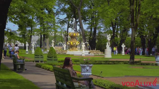 Реконструкция фонтанов в Летнем саду 2015