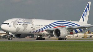 BOEING-777-300ER, ЗВЕЗДА, 1-144, ОБЗОР СОБРАННОЙ МОДЕЛИ