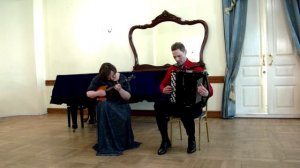 С. Луговской. «Скерцо»
3-я часть «Характерной сюиты» для домры и баяна.