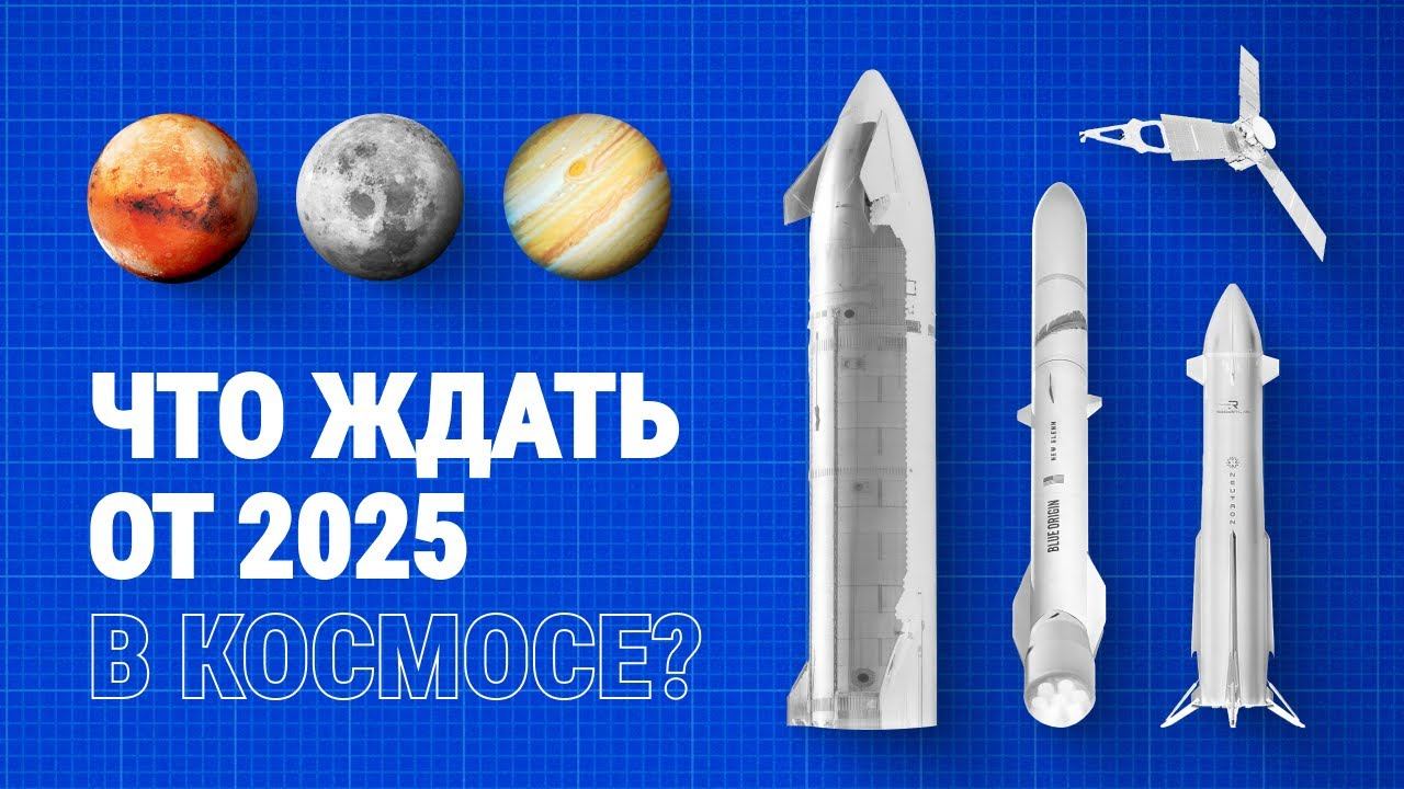 Космонавтика в 2025 Году. Планы, Запуски, Миссии