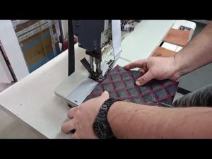 Обзор двухигольной машины Jati для сшивания ковриков