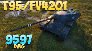 T95/FV4201 - 6 Фрагов 9.5K Урона - Слишком легко! - Мир Танков