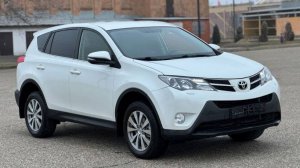 TOYOTA RAV4 2013 год! 2 ХОЗЯИНА! АВТО МЕСТНОЕ! 4WD! В БЕЛОМ ПЕРЛАМУТРЕ! ВЕСЬ ОБСЛУЖЕН И УХОЖЕН!