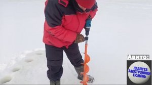 ледобур Makita реплика в действии + полезные советы