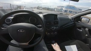 2013 LADA Kalina POV Test Drive