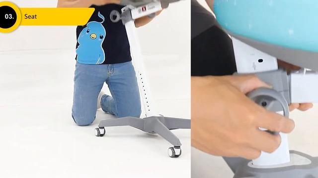 EGO-C Ergonomic Chair Assembly Video - Kid2Youth Ergonomic Furniture