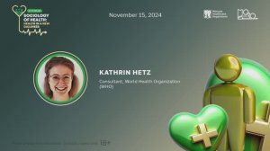 VI Forum Sociology of Health: Health in a New Dailiness // Kathrin Hetz