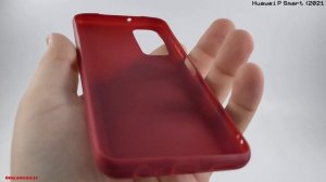 Tpu red color Huawei P Smart 2021 dėklas-case-чехол