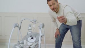 Электрокачели Indigo Teddy помогут развлечь или укачать ребенка. Это работает!