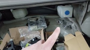 ГАЗ 31029 установка двигателя крайслер,кондиционера и сална от Волги 31105. (1серия)
