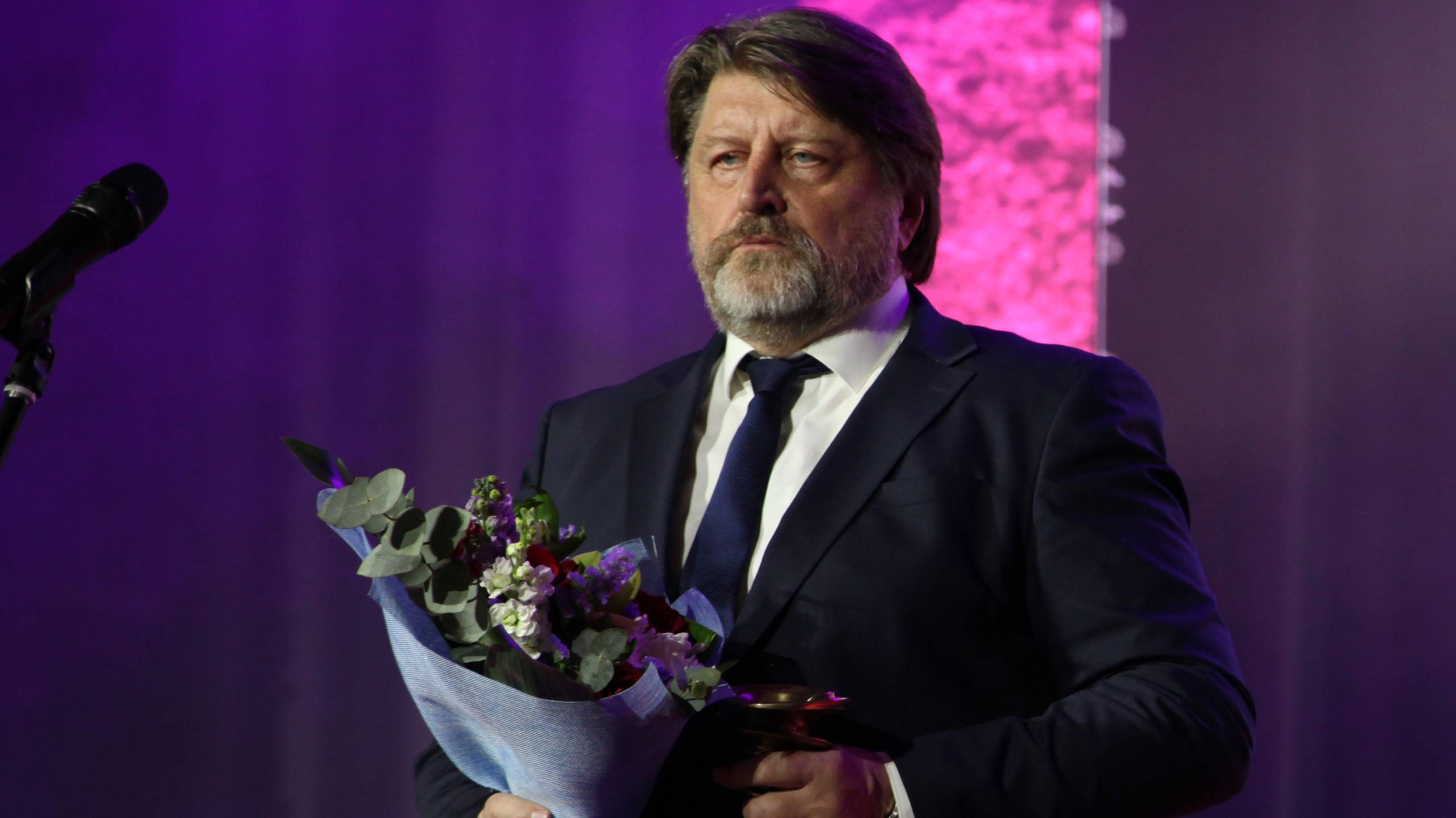 Вручение премии "Торнадо" 2024 Николаю Егорову, 6 дан айкидо.