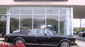 1991 Rolls Royce Corniche Newport Beach CA 92660