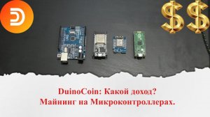 Майним на микроконтроллерах монету DuinoCoin. Разбор доходности с разных плат.