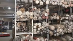 Printed fabric warehouse