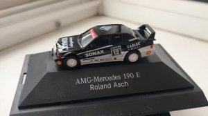 1:87 Mercedes Benz 190 E,#12, driver Aachen, Herpa