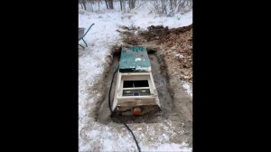 Зимний монтаж септика Тверь 0.5ПН в Ярославле (д. Колокуново)
