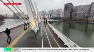 В Москве появятся новые пешеходные мосты