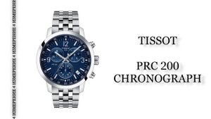 Обзор часов Tissot PRC 200 Chronograph T114.417.11.047.00