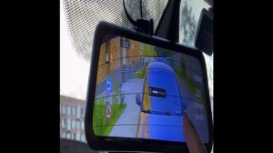 Видеорегистратор Зеркало Teyes Q9 Pro с камерой заднего вида FullHD