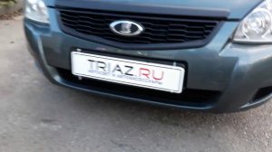 Рамка откидная для гос номера (не рамка перевертыш)