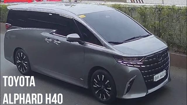 Toyota Alphard H40 смотреть онлайн