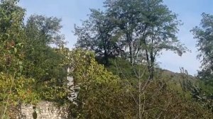 Западная Гумиста.  Горы, тишина,  бурная река и монастырь. Абхазия. Каманы.