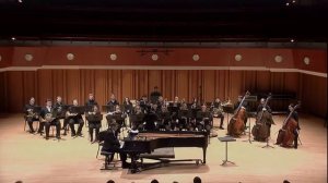 Стравинский. Концерт для фортепиано и духовых.Часть I.Русский пианист А.Шелудяков