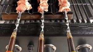 Шашлык на CHAR-BROIL GAS2COAL HYBRID использовал угли