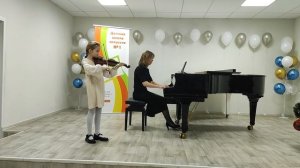 Булычёва Анна, ДШИ 1, Новокузнецк. Н. Бакланова "Мазурка"