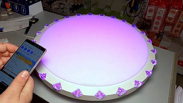 Светодиодная люстра с колонкой. Что за зверь? Стоит ли покупать? Обзор и Отзыв смотреть онлайн