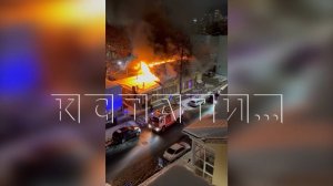 После капитального ремонта крыши на доме-памятнике федерального значения, крыша загорелась