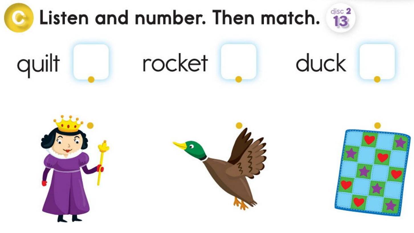 Oxford phonics 4 Unit 5 disk 2 track 13