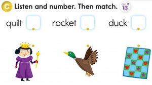 Oxford phonics 4 Unit 5 disk 2 track 13