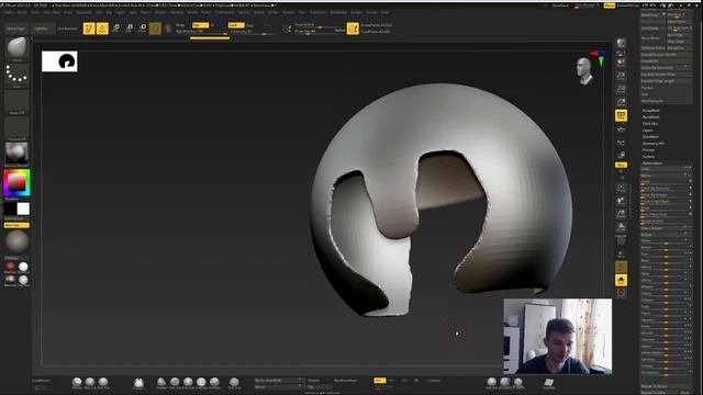 Дыры от Dynamesh в ZBrush как исправить