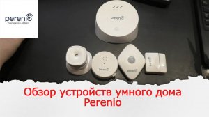 Обзор устройств системы умного дома Perenio. Smart security kit. Умная розетка на 4 киловатта.