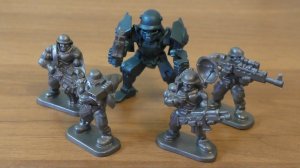 Фигурки "Тяжелая клон-пехота" из вселенной "Бронепехота" (Технолог)