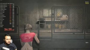 Resident Evil 2 Remake прохождение за час первый сценарий за Клэр