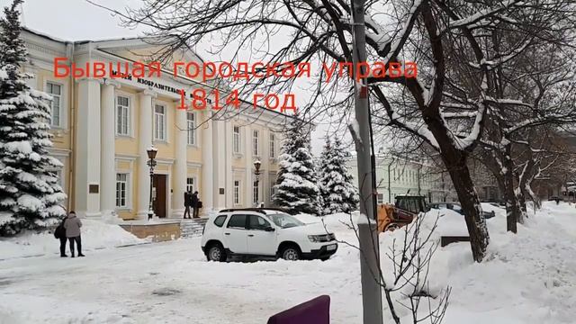 Новогодняя прогулка по исторической части Оренбурга