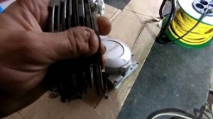Замена сцепления, помпы и термостата Honda ST1300 Pan European.mp4