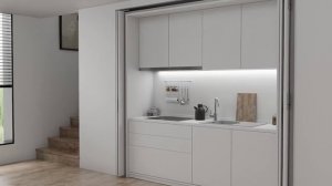 Salice Exedra 2 Smart | Sliding Folding Pocket Door | Bortoluzzi
