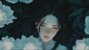 Белые пионы