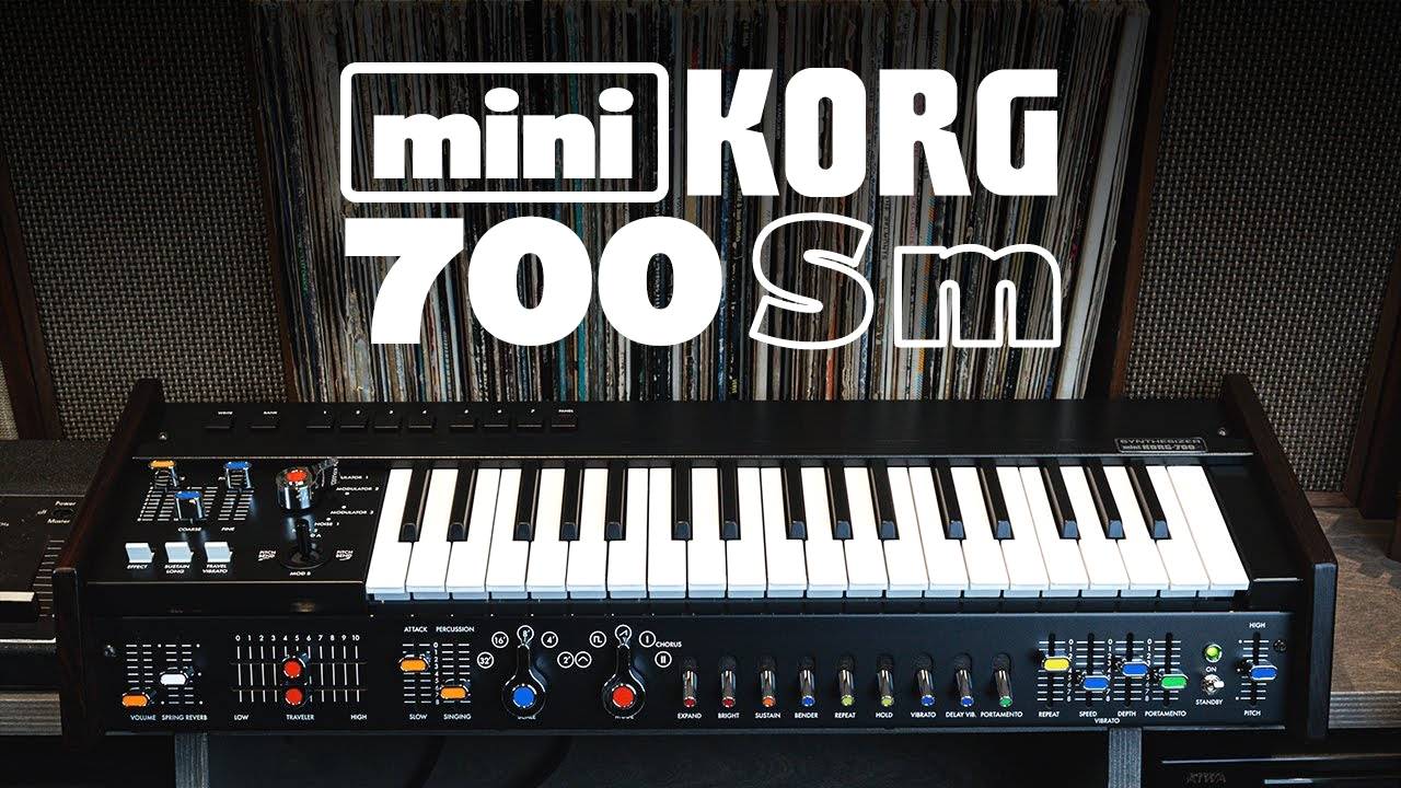 Korg miniKorg 700Sm Introducing