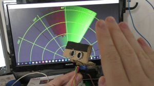 Ультразвуковой радар на Arduino и Processing.