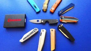 Джентльмен! Slip Joint Daggerr Cigarknife Damascus Carbon fiber #edcknife #foldingknife #knife #edc